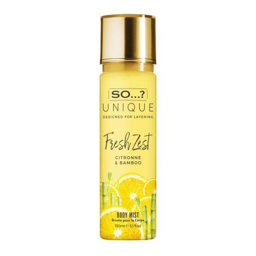 So…? Соу Юнік Фреш Зест спрей д/тіла 150ml So…? Соу Юнік Фреш Зест спрей д/тіла 150ml
